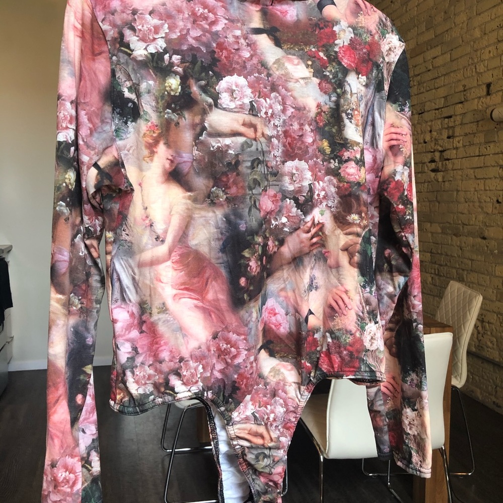 PrettyLittleThing mock neck long sleeve bodysuit - Picture 4 of 6